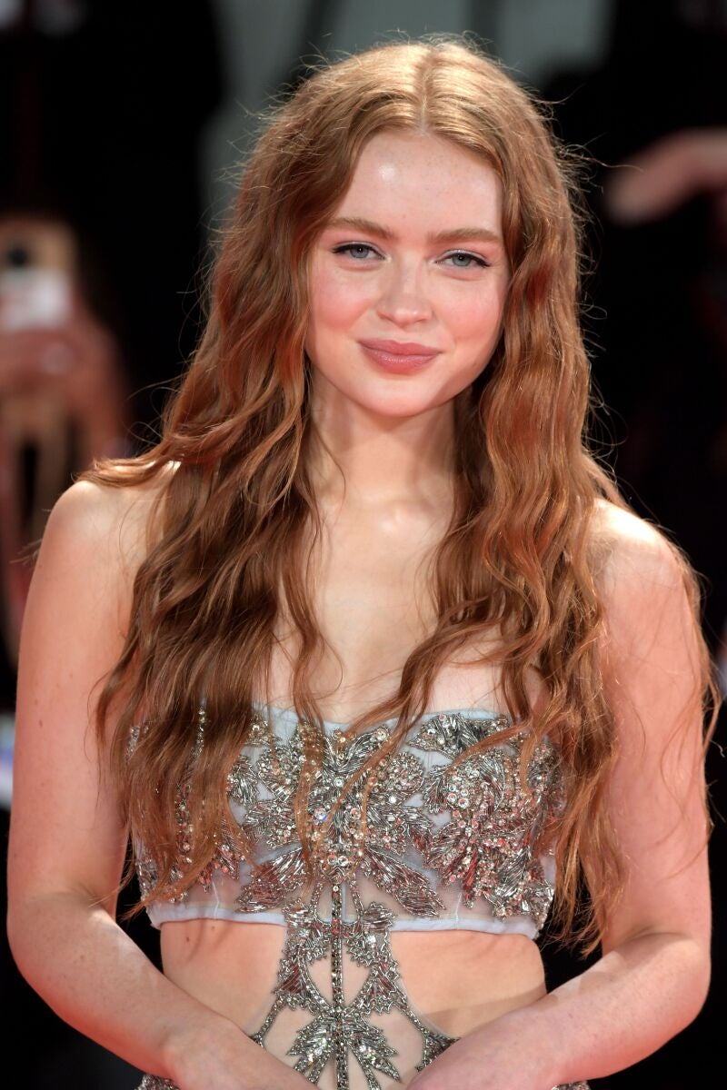 Sadie Sink con 'mermaid waves'.