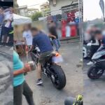 Investigan a un motociclista que hizo derrapes en la vía pública por conducir con 'temeridad manifiesta'