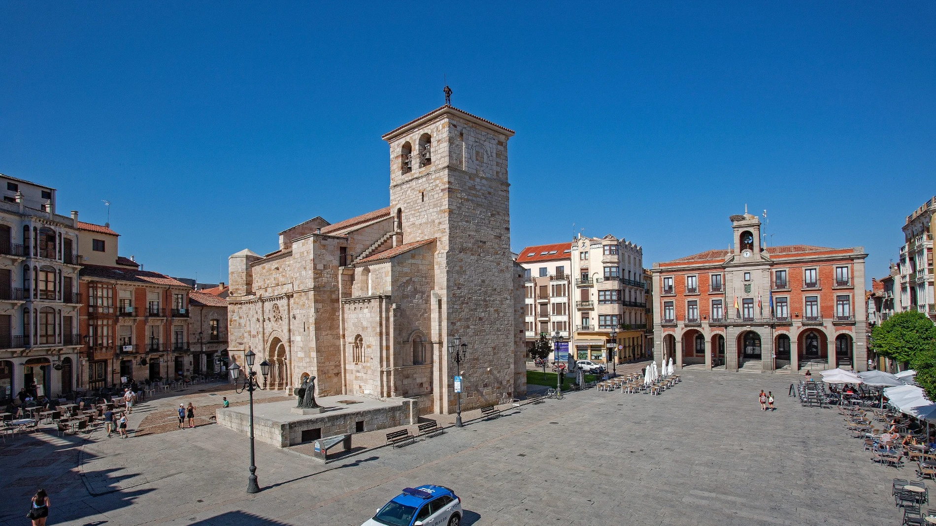Vista del casco histórico de Zamora