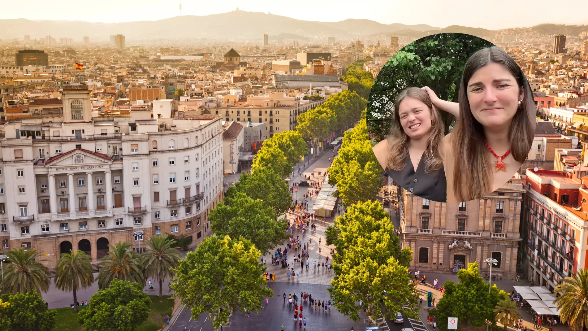 Una argentina y una catalana en Cataluña