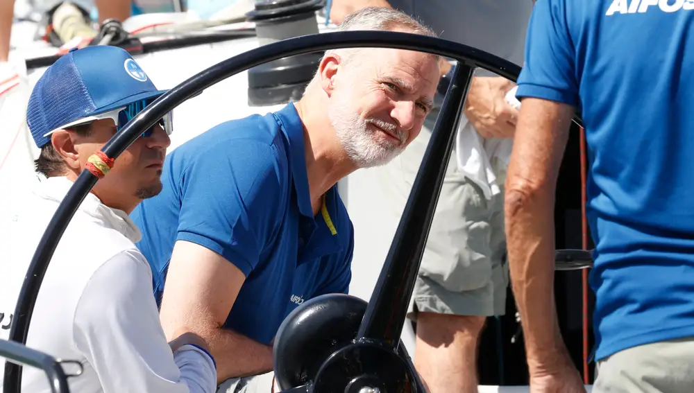 Nueva jornada de vela para el Rey Felipe VI, en Mallorca