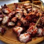 Tapa de pulpo á feira. 