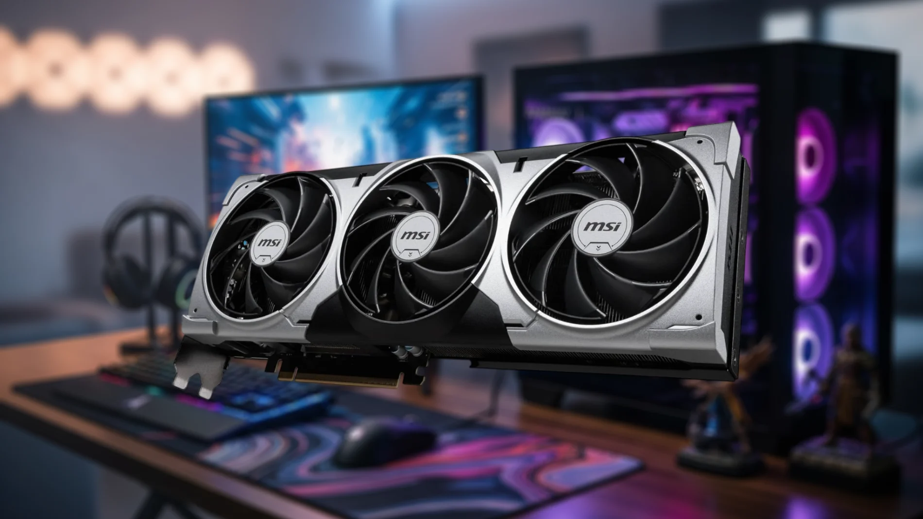 La MSI GeForce RTX 5070 Ventus 3X tiene un conector de alimentación de 16 pines