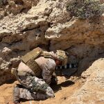 Desalojan una playa de Cartagena al hallarse una bengala de señalización naval