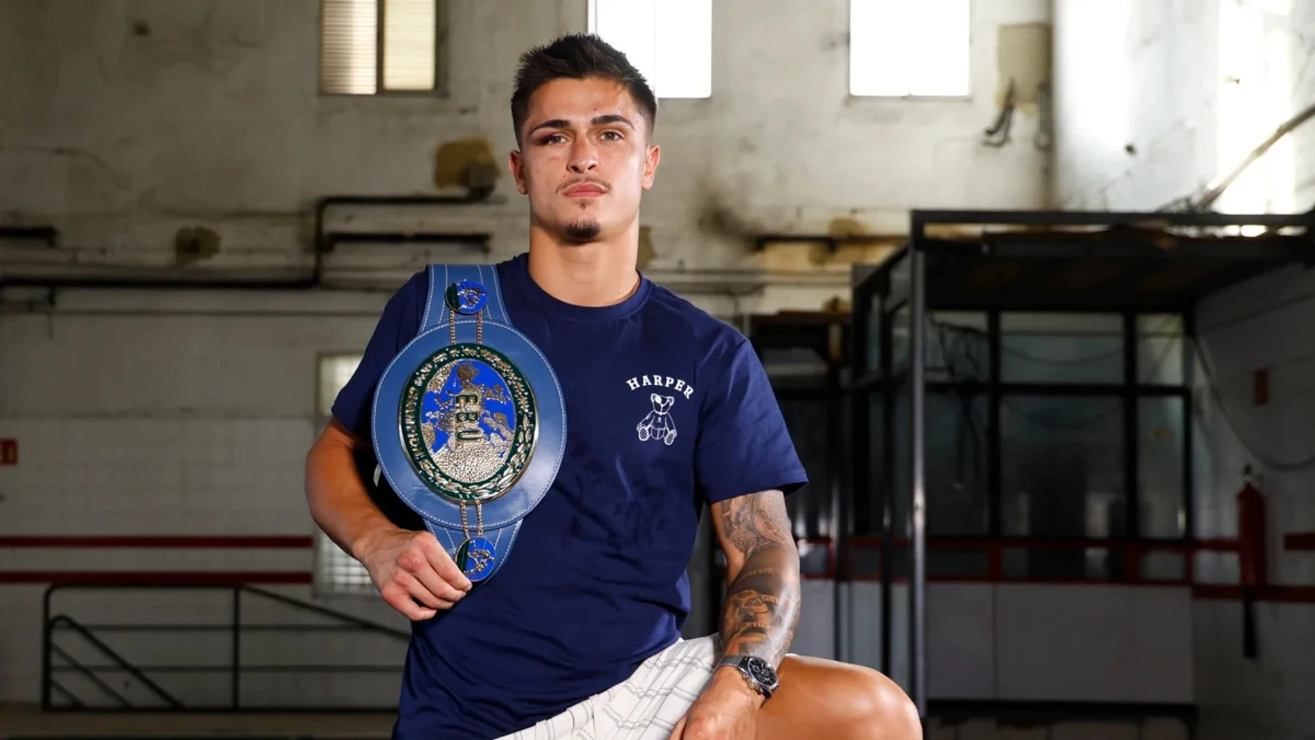 Samuel Molina, campeón de Europa de boxeo