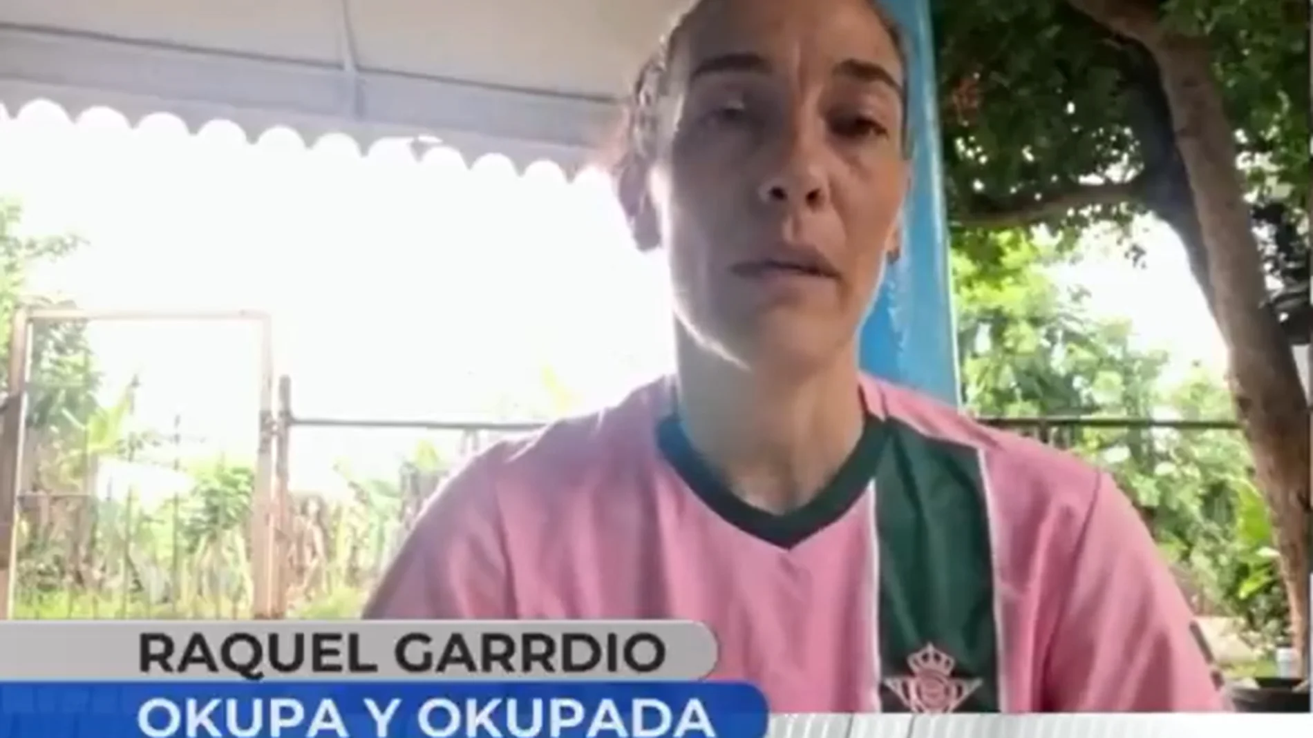 La okupa Raquel Garrido narrando la okupación sufrida