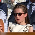 La princesa Charlotte en Wimbledon