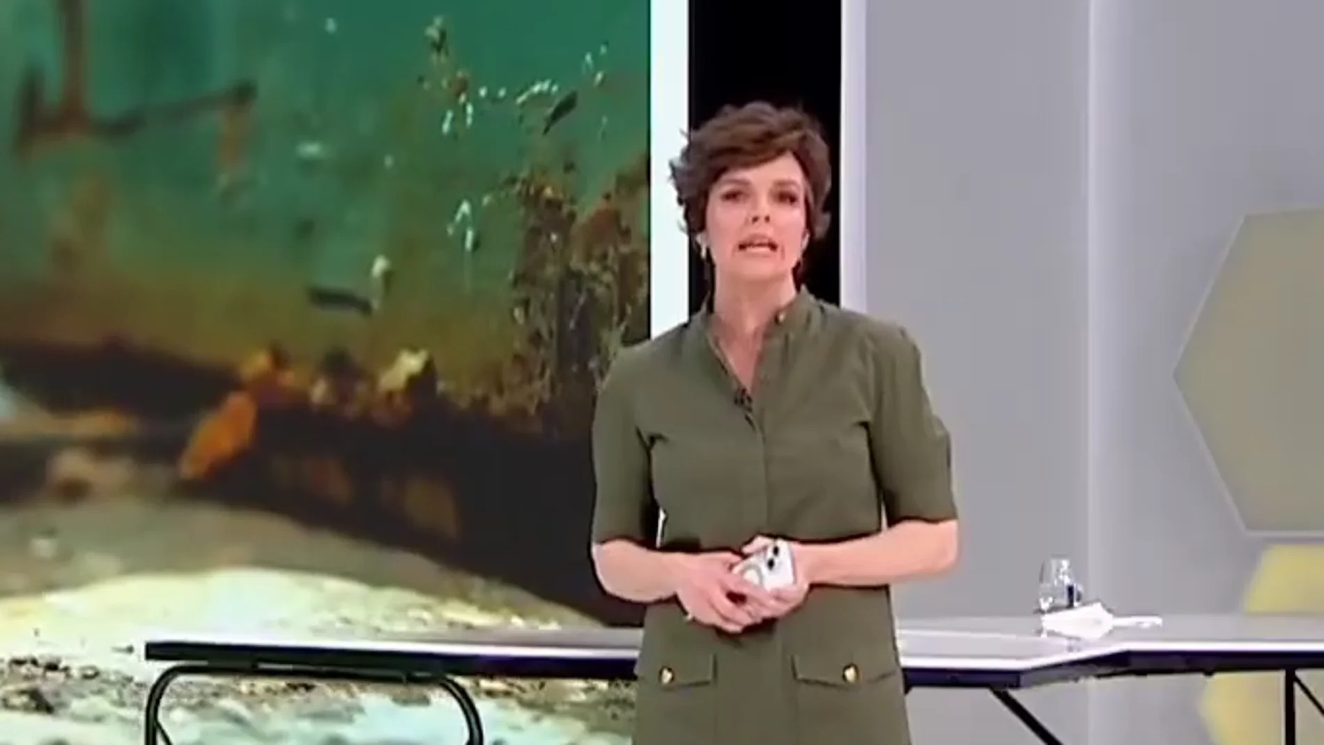 Cristina Villanueva, presentadora de La Sexta Noticias
