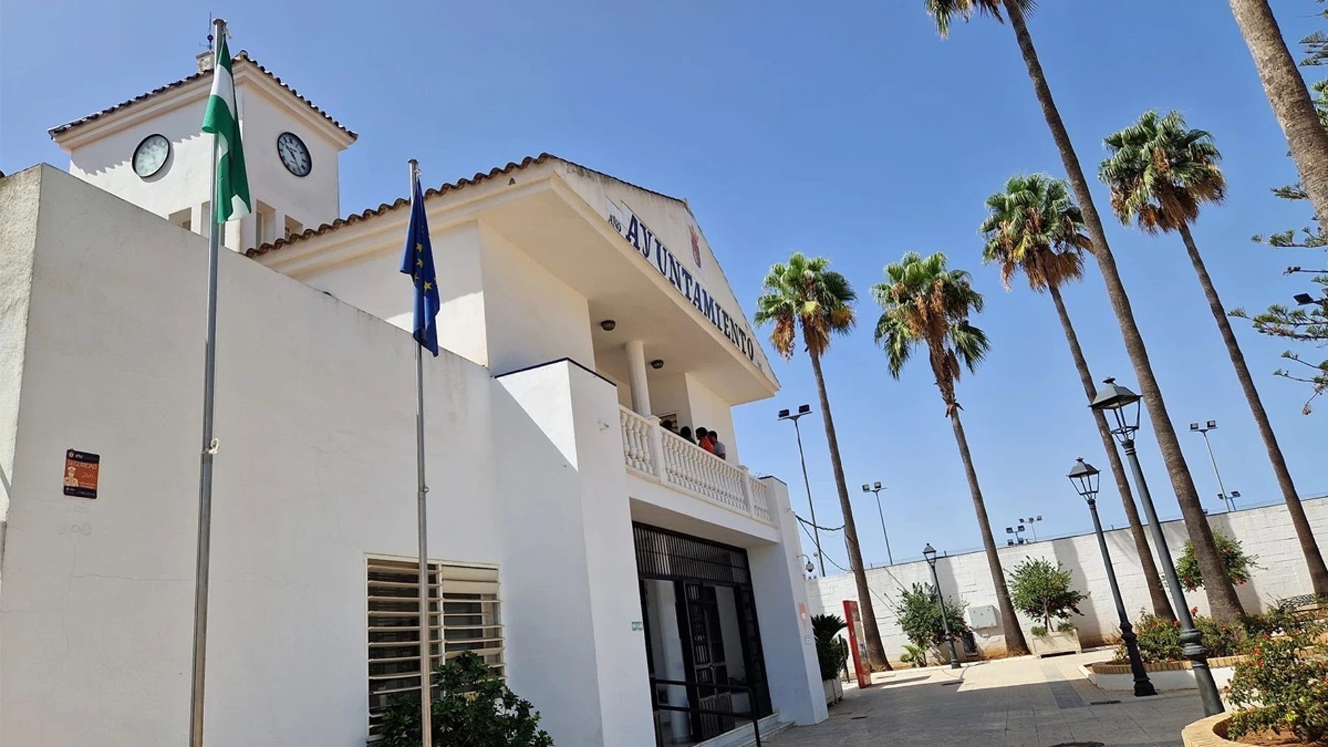 Fachada del ayuntamiento de Espartinas