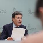 El portavoz de la Junta, Carlos Fernández Carriedo