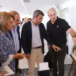 El 'president' de la Generalitat Valenciana, Carlos Mazón, visita las obras de viviendas de alquiler social del Plan Vive en Sant Joan d'Alacant