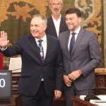 Alicante.- Barcala asigna al nuevo edil Alemañ las áreas de Limpieza y Parques y a Villar Deportes y Recursos Humanos