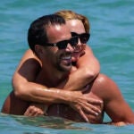 Marlene Mourreau y Roberto Liaño