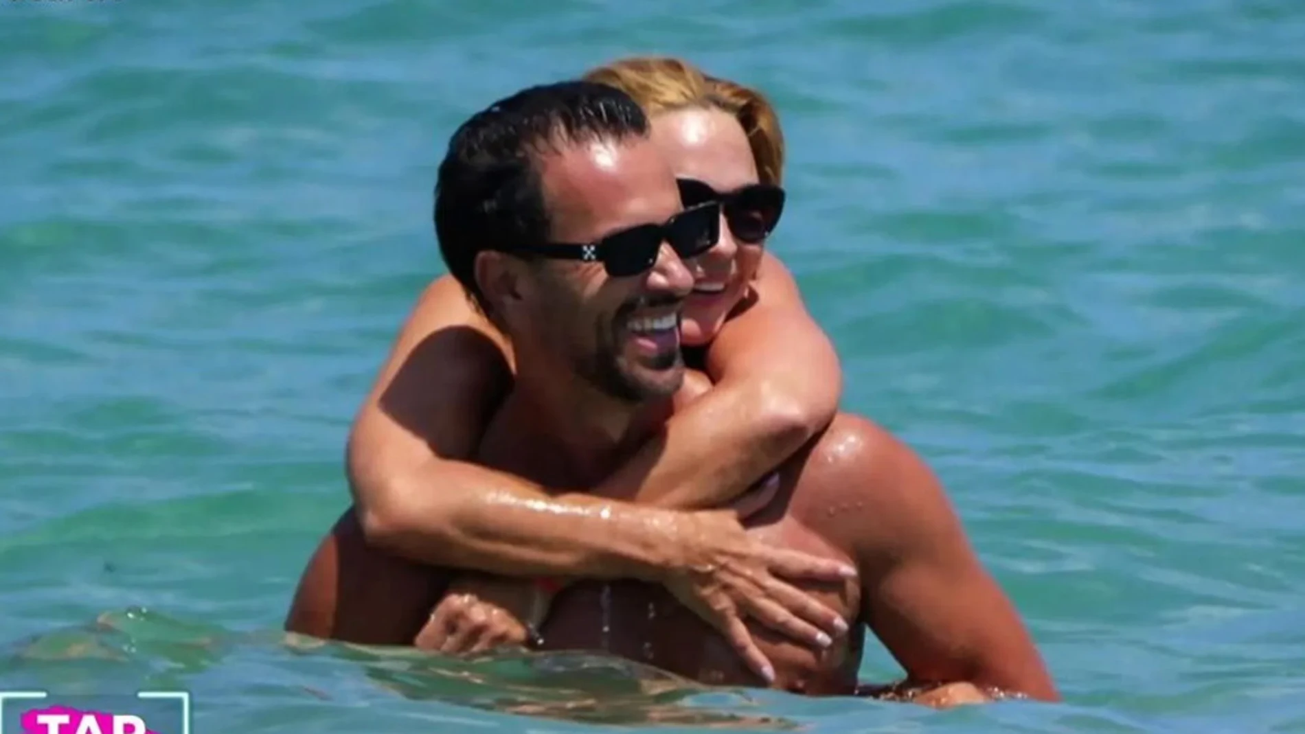 Marlene Mourreau y Roberto Liaño