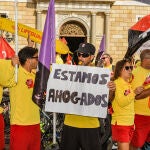 Arranca la huelga de socorristas de Barcelona