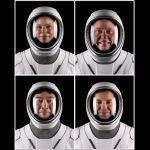 La tripulación de la misión Crew-11 de SpaceX para la NASA, de arriba a la izquierda: Zena Cardman, Mike Fincke, Kimiya Yui y Oleg Platonov.