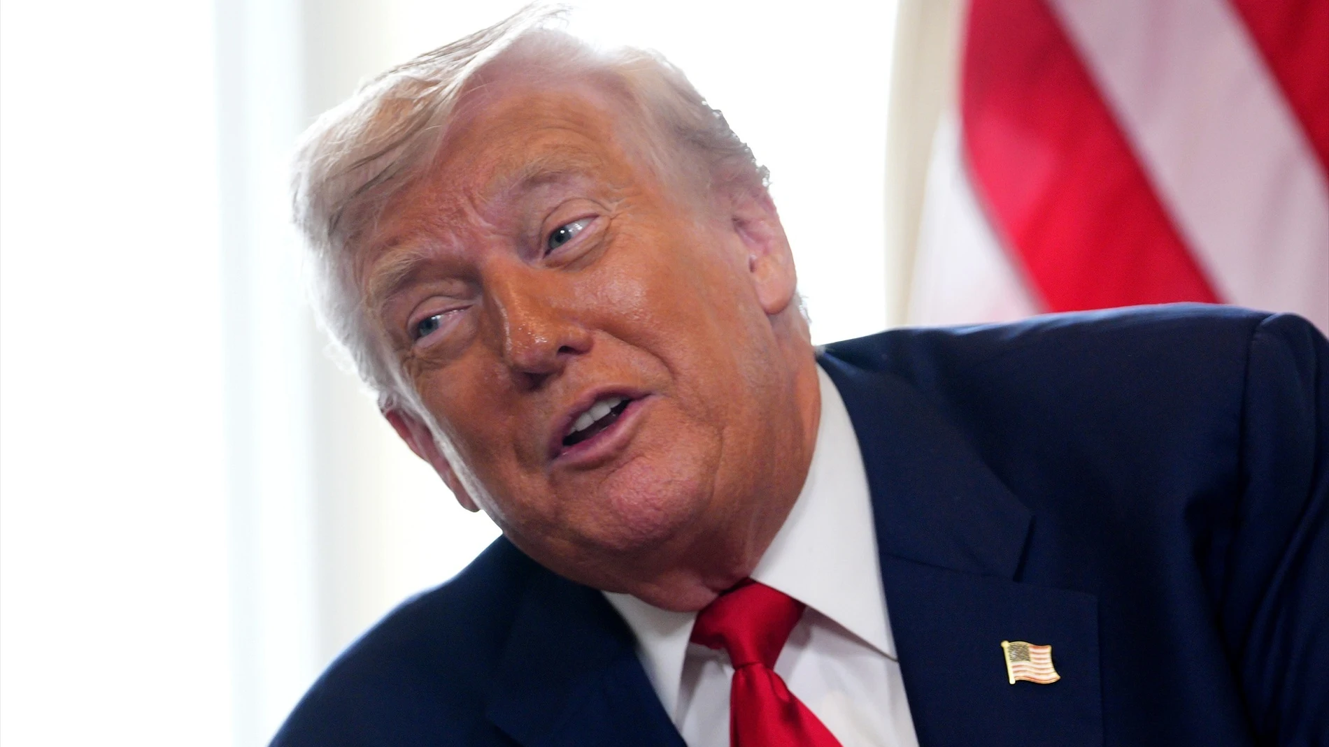 El presidente de los Estados Unidos, Donald Trump CHRIS FURLONG / PA WIRE / DPA 01/08/2025 ONLY FOR USE IN SPAIN