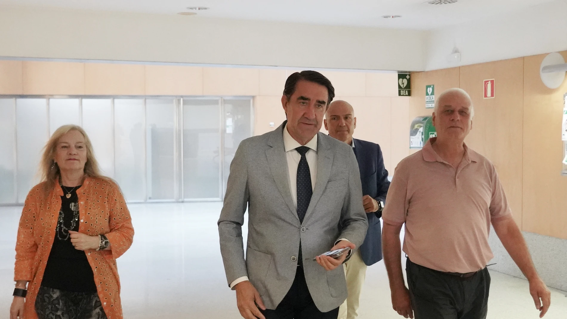 Suárez-Quiñones antes de presentar la XI edición de los Premios de Construcción Sostenible