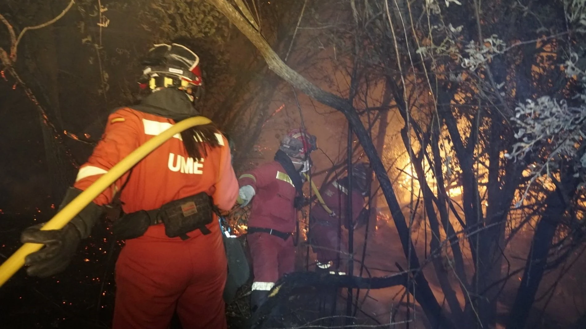 La UME despliega más de 1600 militares y 700 medios desde el inicio de la campaña de incendios