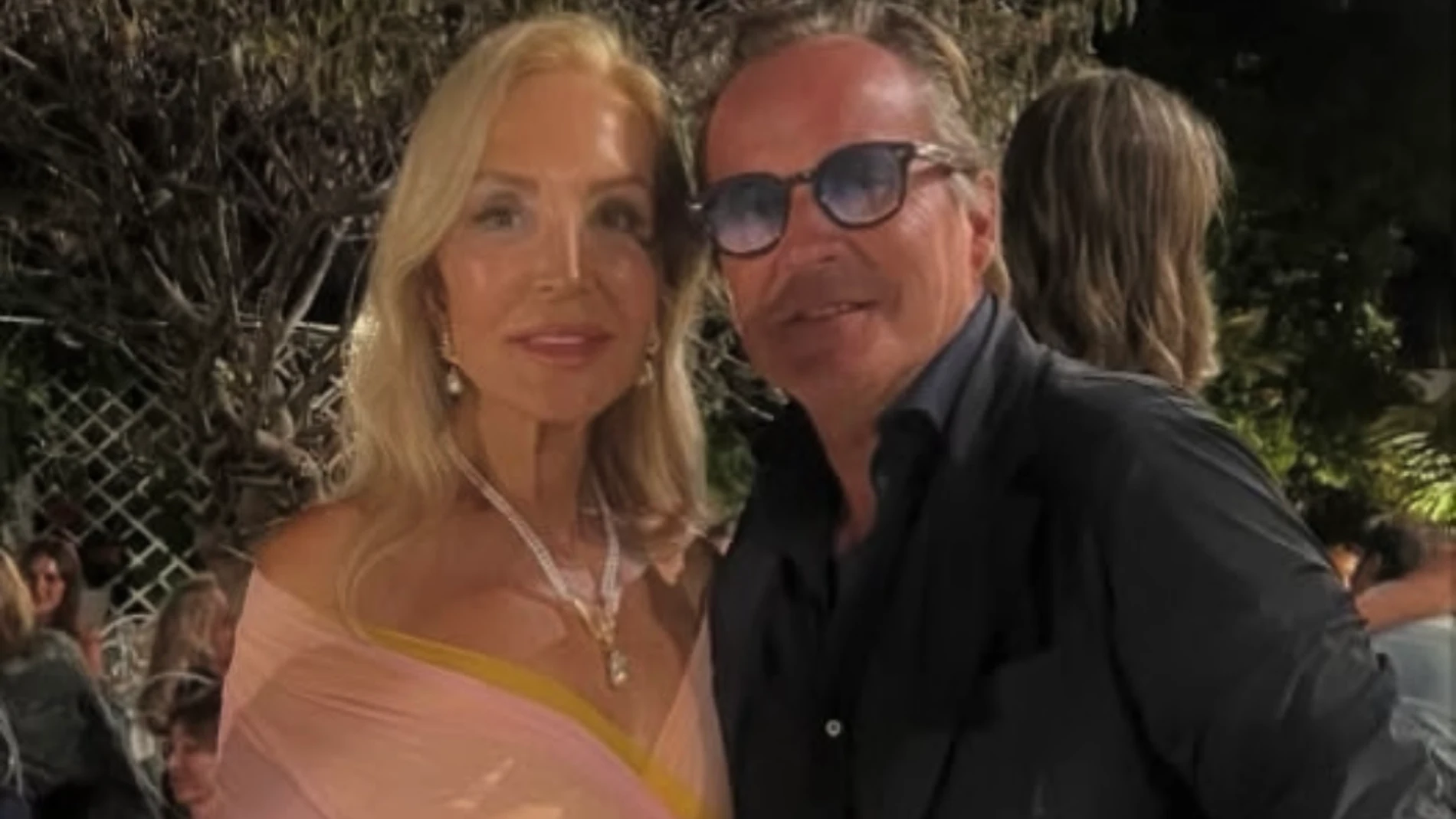 Carmen Lomana celebrando su 77 cumpleaños en Marbella.