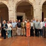 Benito Serrano y Yolanda de Gregorio en el 33 Encuentro de las Casas Regionales de Soria celebrado en Medinaceli