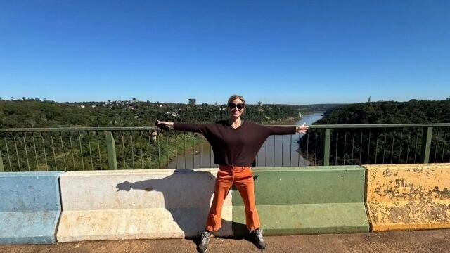 El look de Susanna Griso en Argentina.