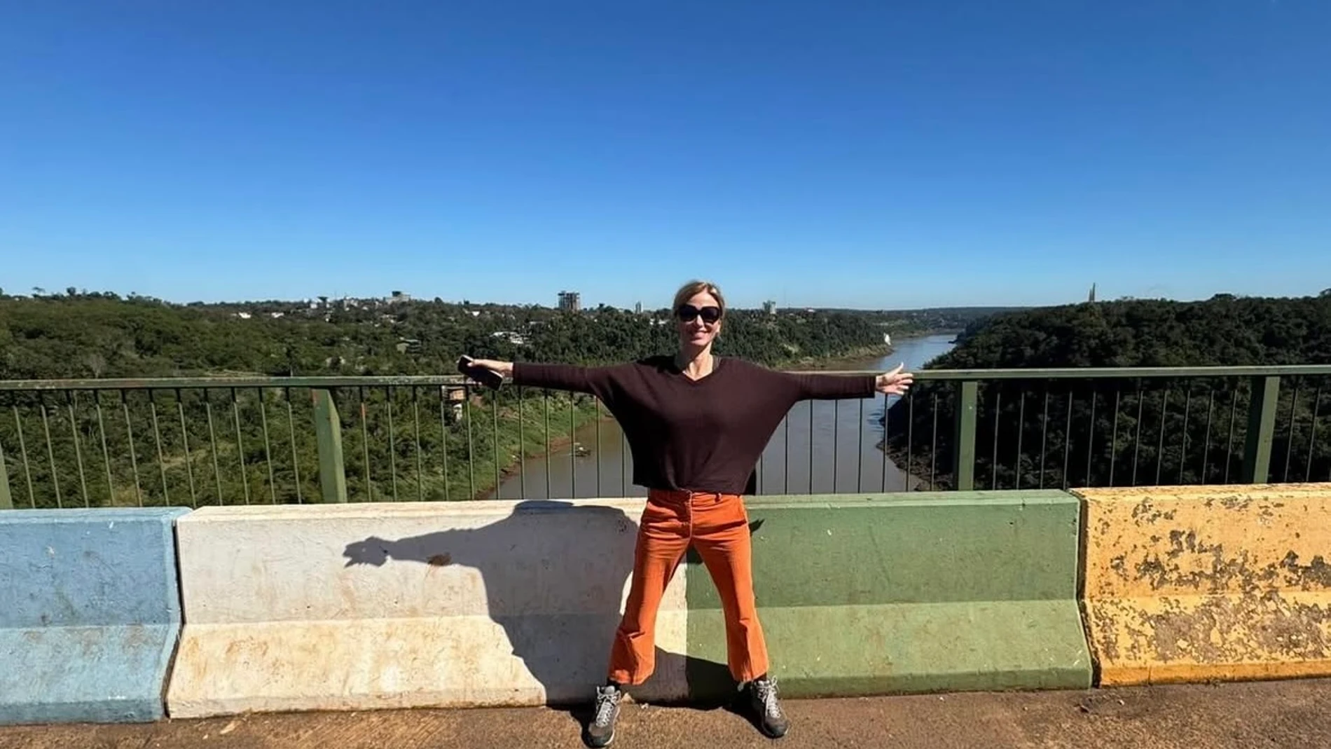 El look de Susanna Griso en Argentina.