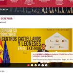 Imagen del portal web de acción exterior de la Junta
