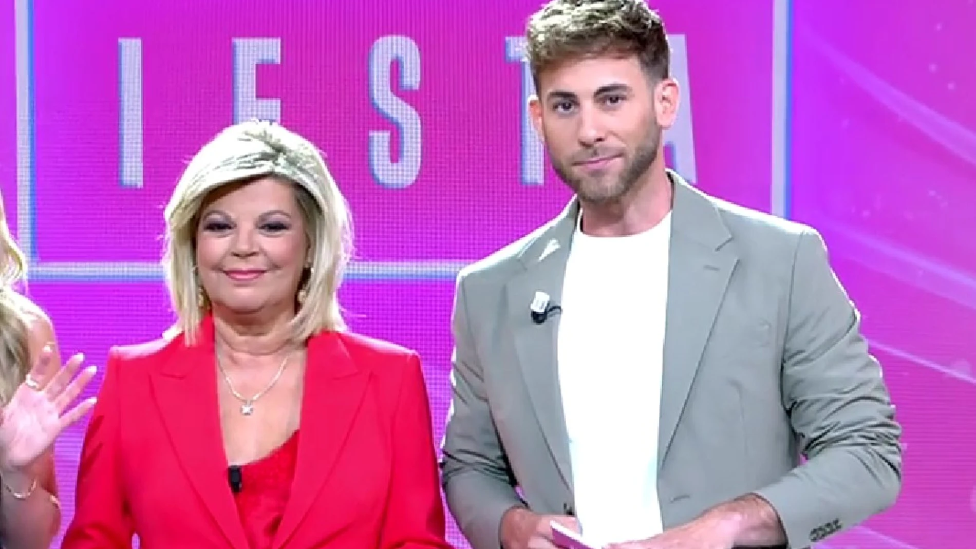 Terelu Campos y César Muñoz en 'Fiesta'