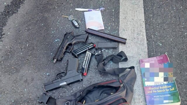 Efectivos intervenidos en una actuación de la Policía Local de Mijas.