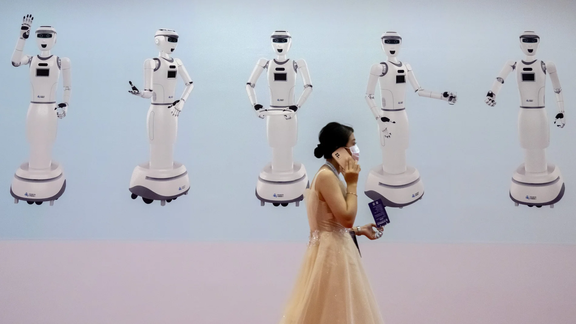 Conferencia de robots en China