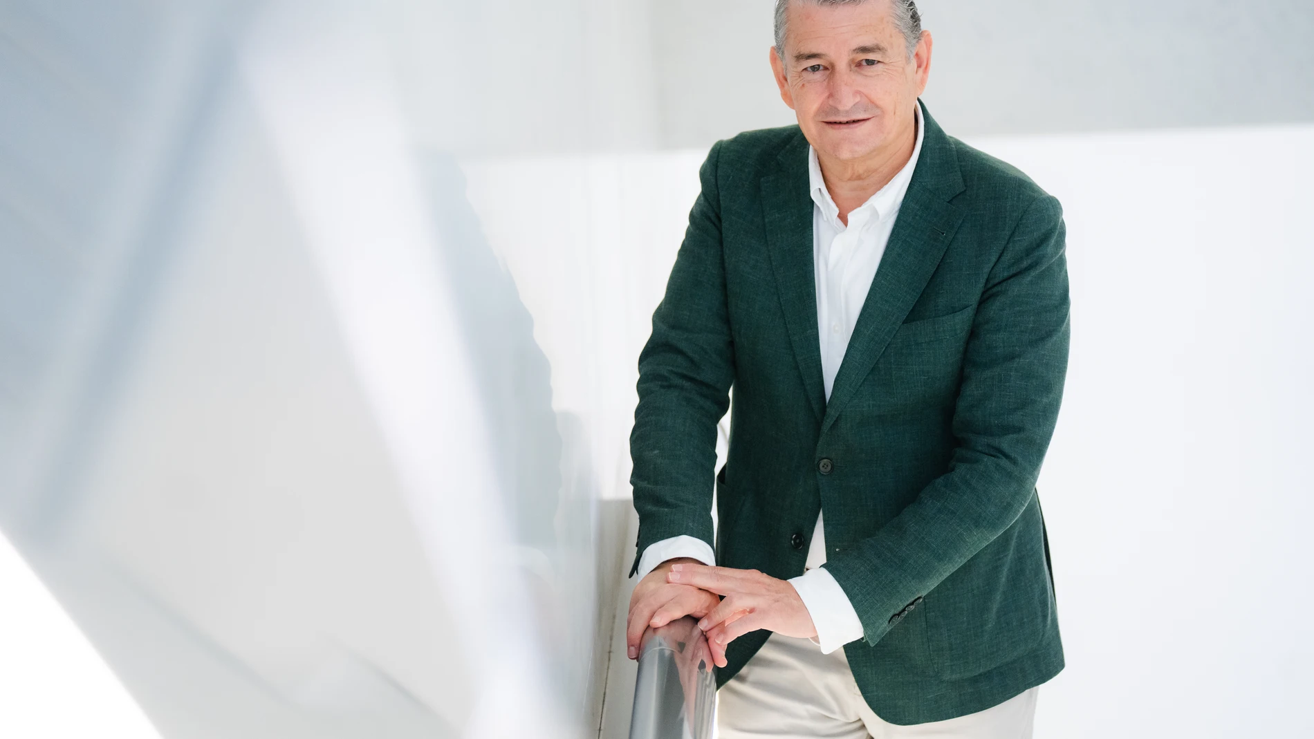 El consejero de la Presidencia, Interior, Diálogo Social y Simplificación Administrativa de la Junta de Andalucía, Antonio Sanz, durante la entrevista concedida a Europa Press. A 31 de julio de 2025, en Sevilla (Andalucía, España).31 JULIO 2025María José López / Europa Press31/07/2025
