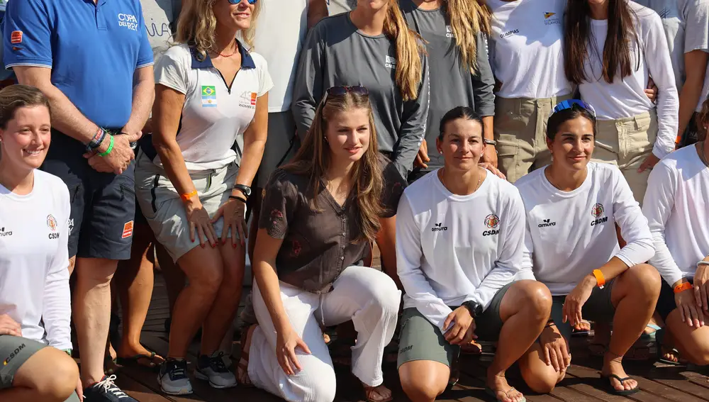La Princesa Leonor acompaña al Rey Felipe en una nueva jornada de la 43ª Copa del Rey MAPFRE