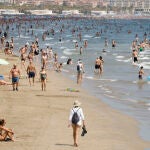 Playa de las Arenas en Valencia