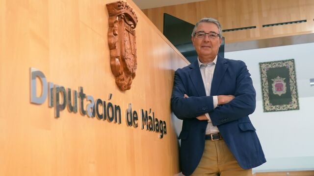El presidente de la Diputación de Málaga, Francisco Salado