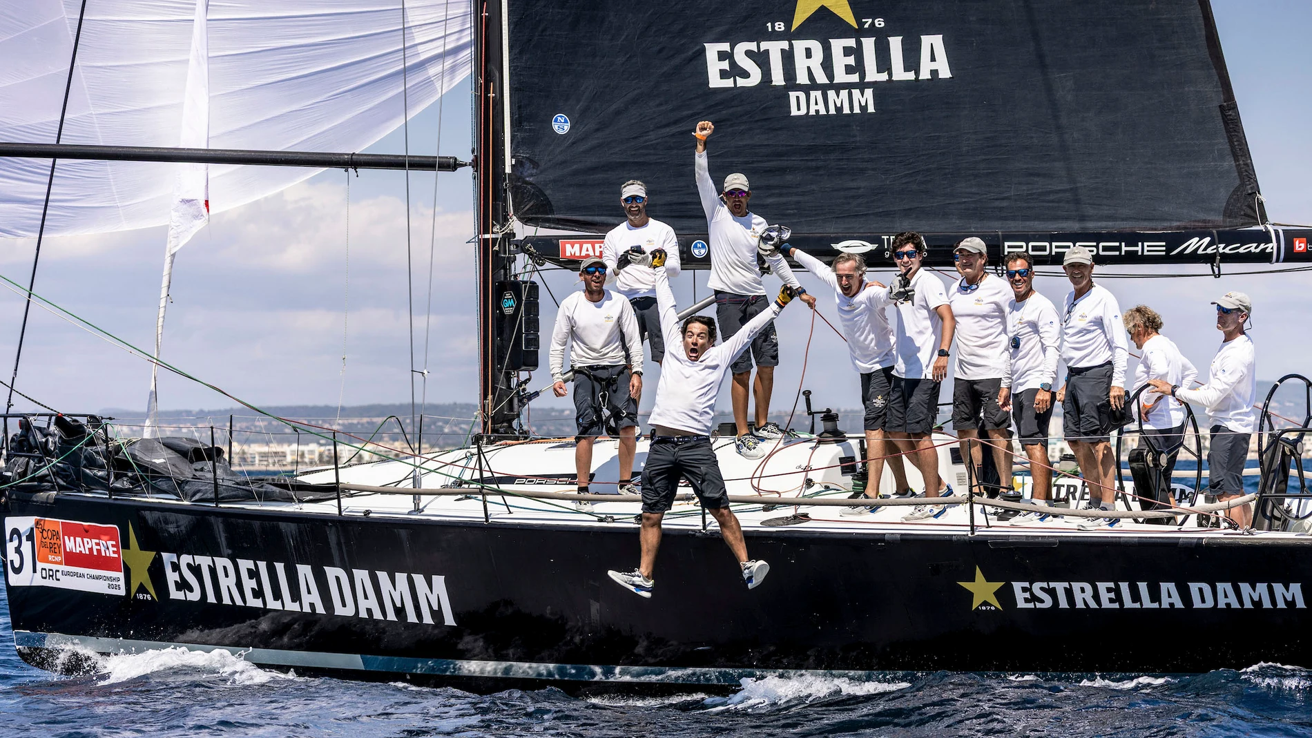El Estrella Damm Sailing Team se proclamó campeón de Europa de la clase ORC A en la Copa del Rey MAPFRE