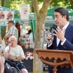 Suárez-Quiñones interviene en la inauguración de la Feria de Artesanía de Val de San Lorenzo (León)