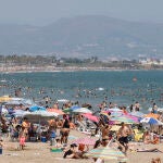 Playa de las Arenas en Valencia