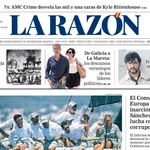 Portada de LA RAZÓN del sábado 2 de agosto de 2025