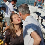 La Princesa Leonor acompaña al Rey Felipe en una nueva jornada de la 43ª Copa del Rey MAPFRE