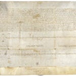 Facsímil del pergamino por el cual el rey Fernando el Católico concedió el título de ciudad a Alicante