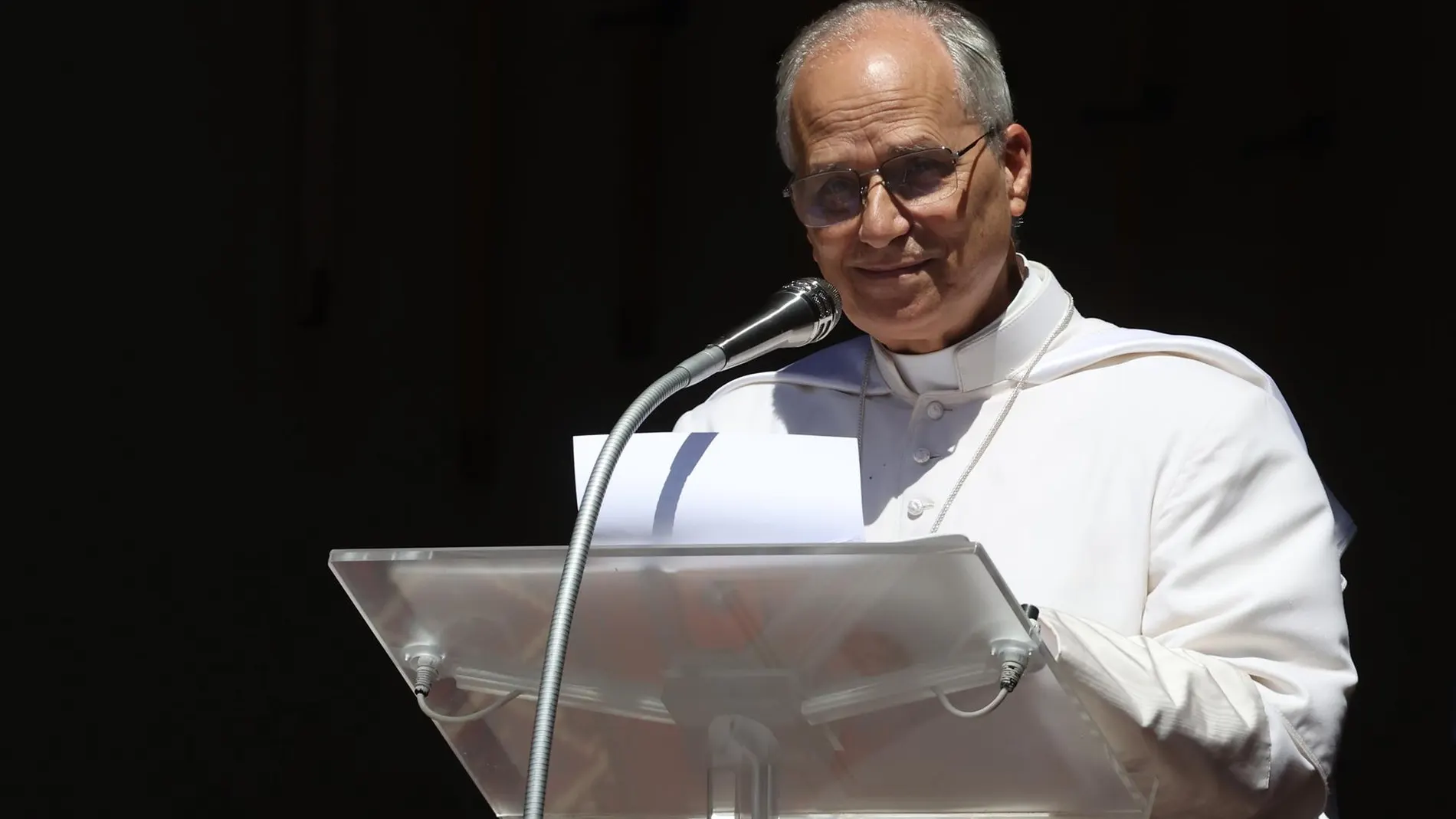 El Papa durante la despedida del Jubileo de la Juventud