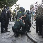 MADRID.-El TSJM ratifica la condena a once activistas por altercados en un mitin de Vox en Navalcarnero
