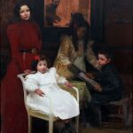 "Mi familia", obra del genio Joaquín Sorolla, forma parte de la colección del Museo de la Ciudad
