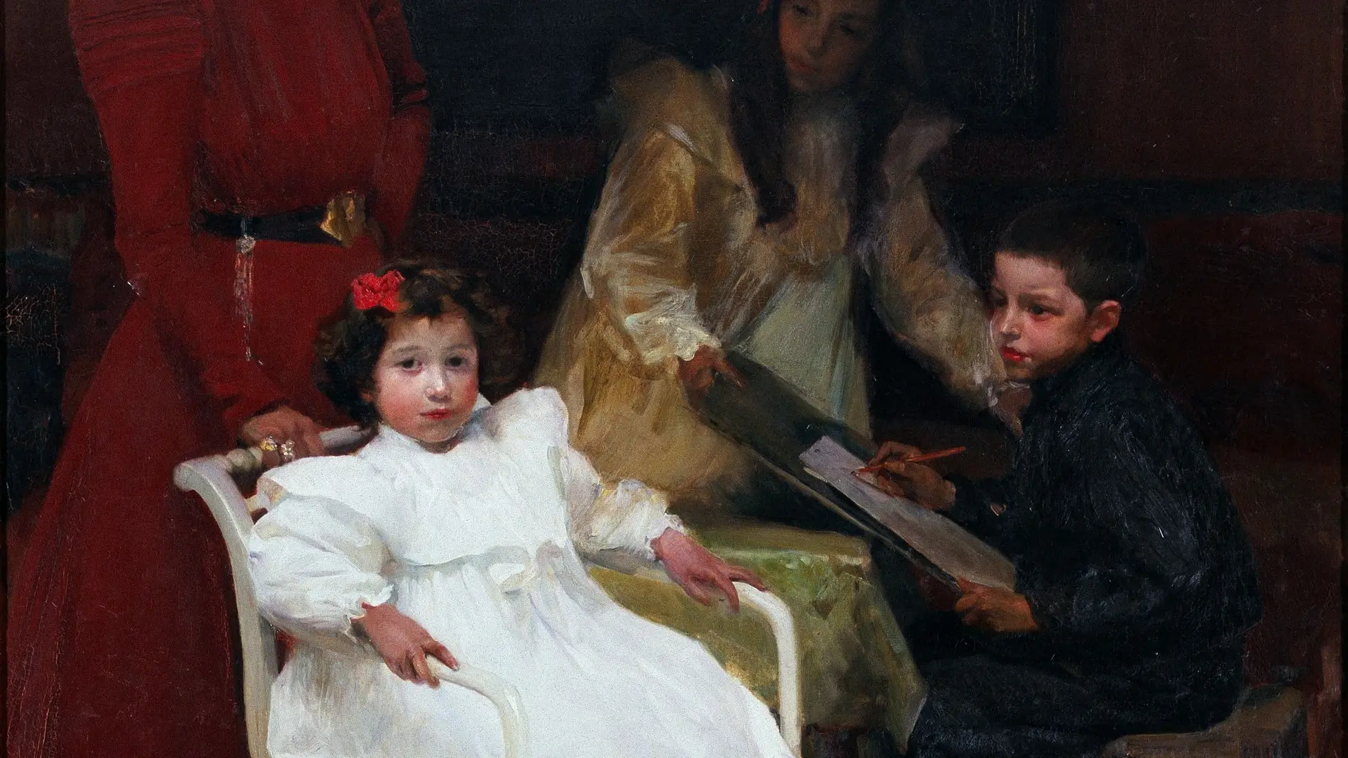 "Mi familia", obra del genio Joaquín Sorolla, forma parte de la colección del Museo de la Ciudad