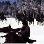 Imagen del rodaje de Doctor Zhivago en la estepa soriana