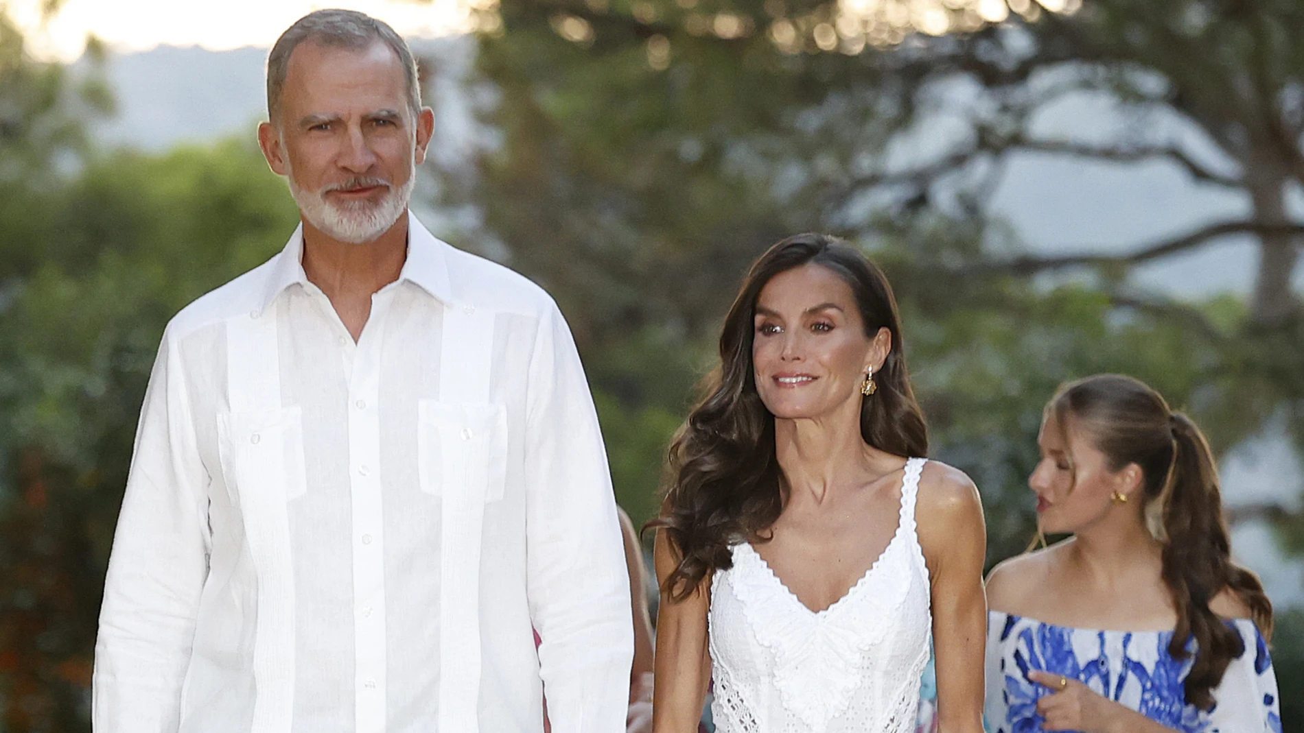 El vestido ibicenco de la Reina Letizia.