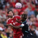 Nico Williams, ante el Liverpool