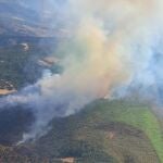 Incendio en Salobre (Albacete)
