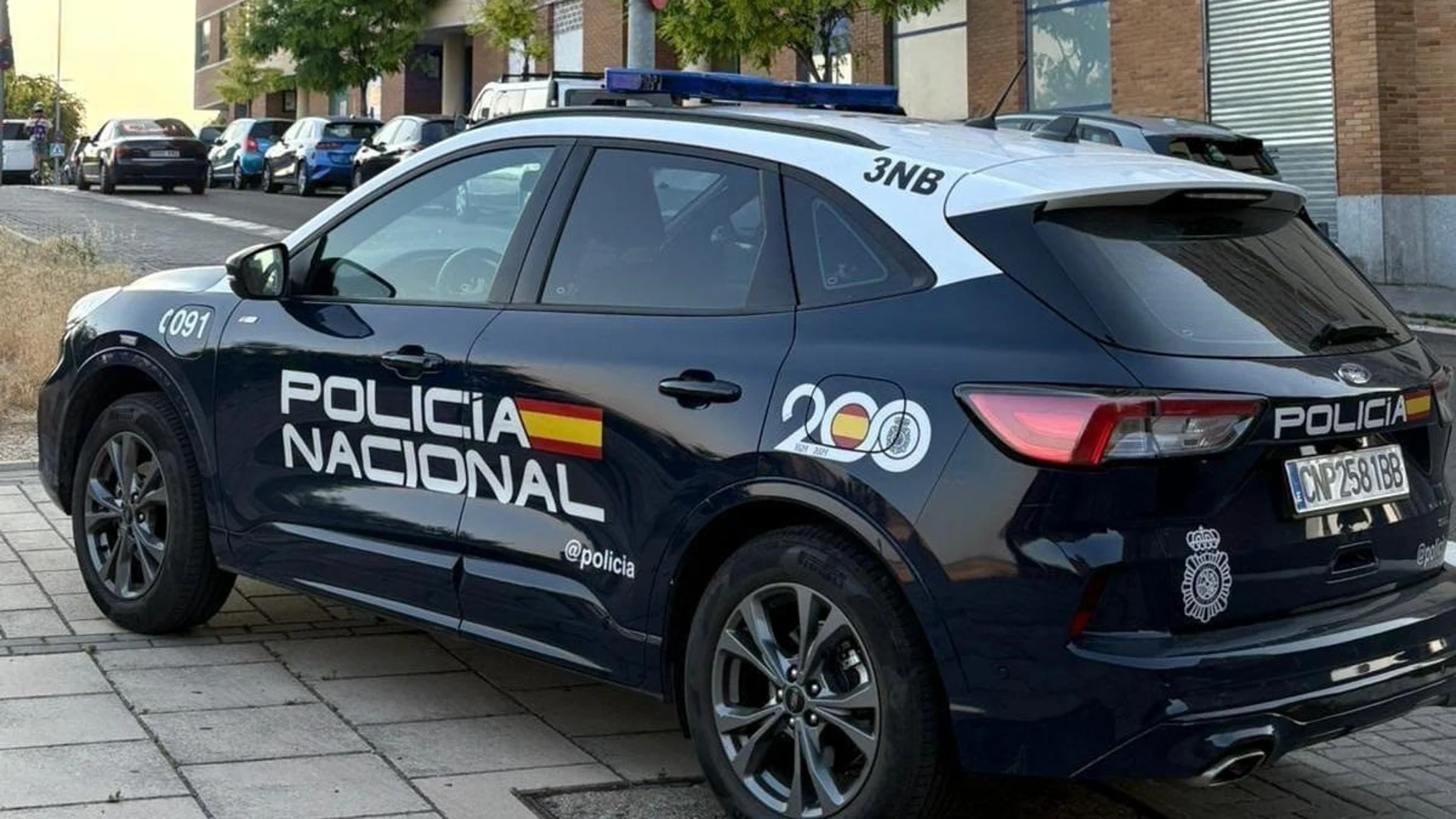 Un coche de la Policía Nacional. REMITIDA / HANDOUT por POLICÍA NACIONAL Fotografía remitida a medios de comunicación exclusivamente para ilustrar la noticia a la que hace referencia la imagen, y citando la procedencia de la imagen en la firma 04/08/2025